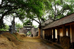 A typical Vietnamese village